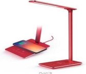 LED Lamp Flux's INDUS QI USB Rood