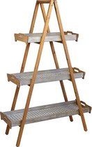 Planken Pyramid Boston Sparrenhout (100 x 36 x 149 cm)