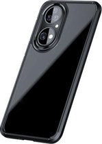 Voor Huawei P50 Pro Wlons schokbestendige pc + TPU-beschermhoes (zwart)