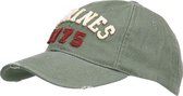Fostex Garments - Baseball cap stone washed marines 1775 (kleur: Groen / maat: NVT)