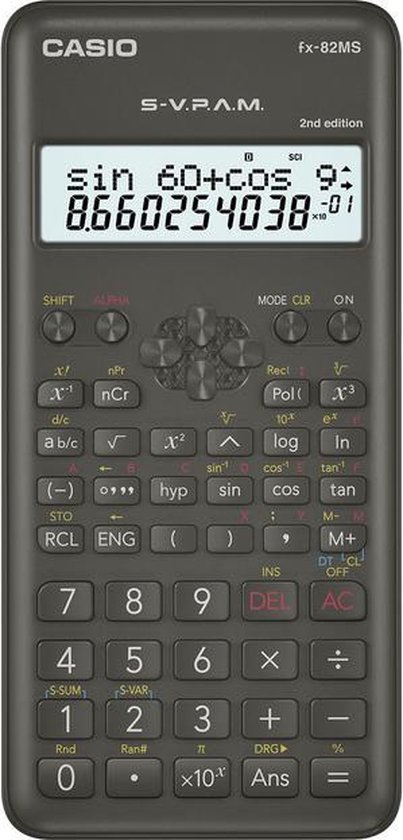 Casio fx-82MS-2 - Wetenschappelijke rekenmachine cadeau geven