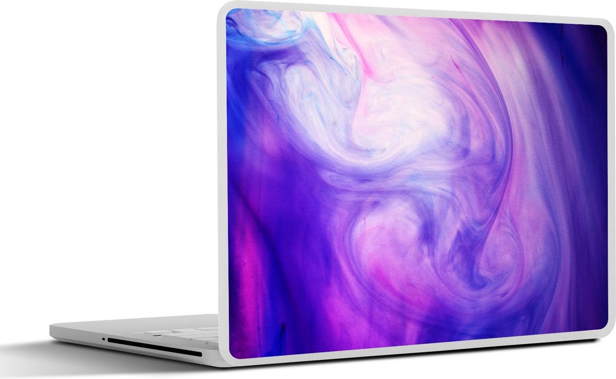 Laptop sticker - 17.3 inch - Verf - Abstract - Design - 40x30cm - Laptopstickers - Laptop skin - Cover