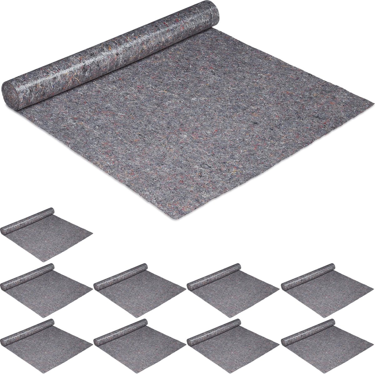 Vloer afdekvlies wit - 100cm x 25m (180gr/m²
