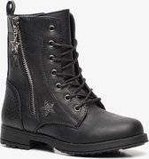 Blue Box meisjes veterboots - Zwart - Maat 29