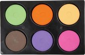 Waterverf 6 kleuren