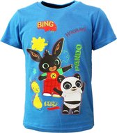 Bing Pando Kids T-Shirt Blauw - Officiële Merchandise