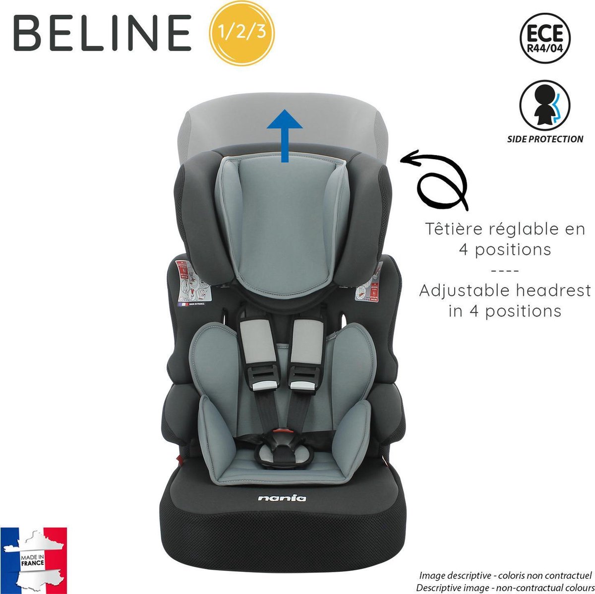 SIÈGE AUTO NANIA BELINE MARVEL SPIDERMAN 9-36 KG EN PROMOTION