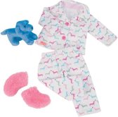 tienerpopkleding Counting Puppies polyester 4-delig