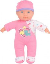 Snuggles babypop interactief Sophia 24 cm roze