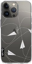 Casetastic Apple iPhone 13 Pro Hoesje - Softcover Hoesje met Design - Paperplanes Print