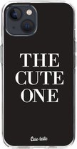 Casetastic Apple iPhone 13 Hoesje - Softcover Hoesje met Design - The Cute One Print