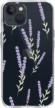 Casetastic Apple iPhone 13 Hoesje - Softcover Hoesje met Design - Wonders of Lavender Print