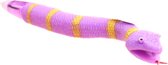 pen met wiebel slang paars 20 cm