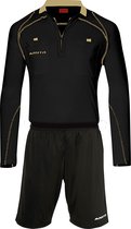 Masita | Scheidsrechterset -  Scheidsrechter Kleding Uniform - BLACK/GOLD - XL