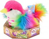 vogelknuffel met beweegbare vleugels 18 cm