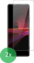 Sony Xperia 1 III - 2x Screenprotector - screen protector - glas - bescherm - beschermglas