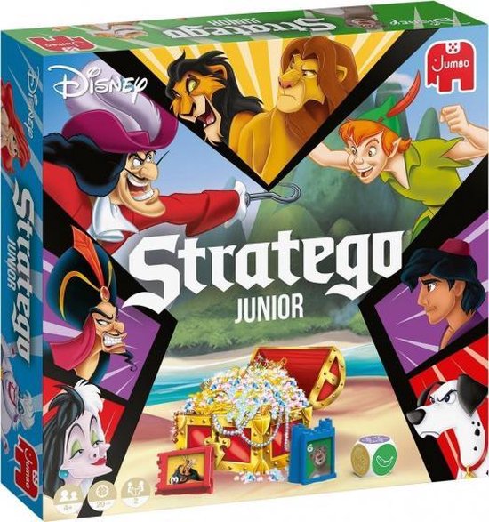 Afbeelding van het spel gezelschapsspel Disney Stratego Junior