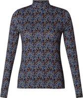 IVY BEAU Ninte Jersey Shirt - Black/Multi-Colour - maat 40