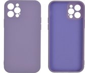 Samsung Galaxy S21 Back Cover Hoesje - TPU - Backcover - Samsung Galaxy S21 - Lila