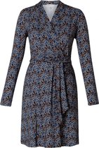 IVY BEAU Nevra Jurk - Black/Multi-Colour - maat 36