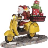 Luville - Santa is in a hurry battery operated - Kersthuisjes & Kerstdorpen