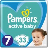 Pampers Active Baby Maat 7 - 33 Luiers