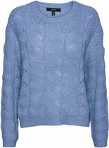 VERO MODA - Stinna LS Structure Blouse BLAUW S