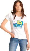Minions - Workin' From Home Dames T-shirt - L - Wit