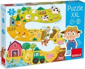 vormenpuzzel Boerderij junior hout 17 stukjes