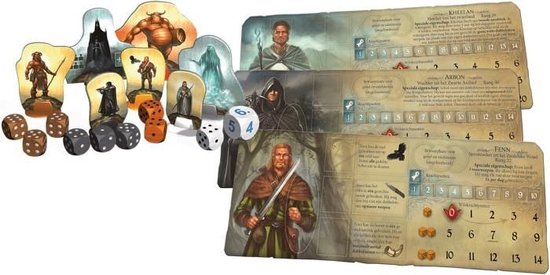Thumbnail van een extra afbeelding van het spel bordspel De Legenden van Andor: Nieuwe Helden 5/6