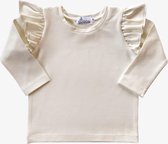 AnouKidz Ruffle Shirtje Ecru