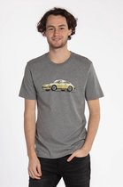 Brooklyn Grijze 'Piston Club-Porsche 911' T-shirt | Auto | Grappig | Cadeau - Maat M