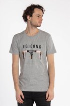 Brooklyn Intwiel Grijze Gidon T-shirt Fiets | Fietsstuur | Wielrennen | Koers | Grappig | Cadeau - Maat XL