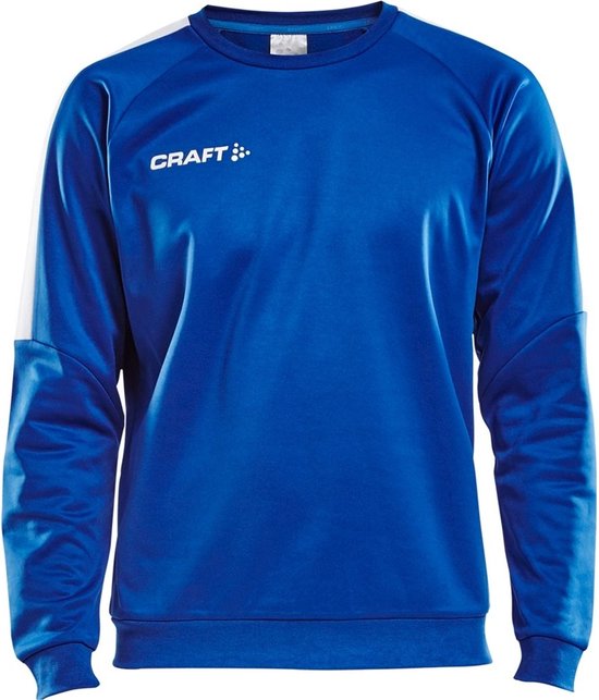 Craft Progress R-Neck Sweater Jr 1906982 - Club Cobolt/White - 158/164