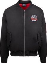 Gorilla Wear Covington Bomber Jacket - Zwart - S