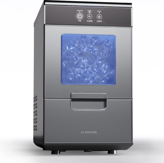 Aqueous Ijsblokjesmachine 1,8L 20kg/24h Zilver Aqueous Ijsblokjesmachine 1,8L 20kg/24h Zilver