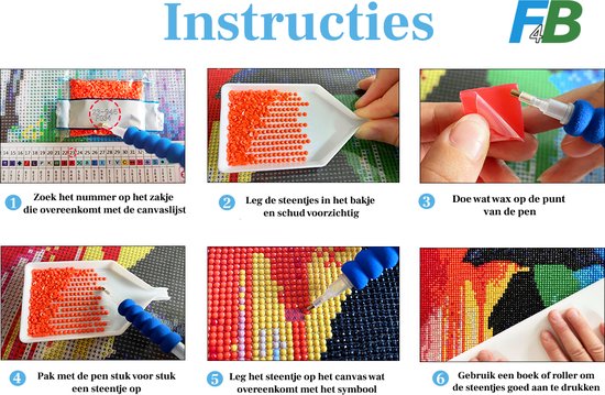 F4B Le cri Peinture de diamants 40x50cm | Pierres carrées | Croquer | Edvard Munch | Art | Peinture | Anciens maîtres | Forfait Adultes et Enfants