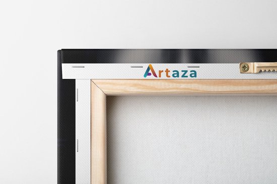 Artaza Peinture sur Toile Femme aux Lèvres Dorées - 120x80 - Groot - Photo sur Toile - Impression sur Toile