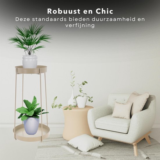 blomus - NEXIO- Gastendoekjesmand van gepolijst roestvrij staal en katoenen stoffen tas, stijlvolle taupe, zak verwijderbaar, opslag