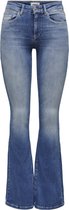 ONLY ONLBLUSH MID FLARED REA1319 NOOS Dames Jeans - Maat M X L32