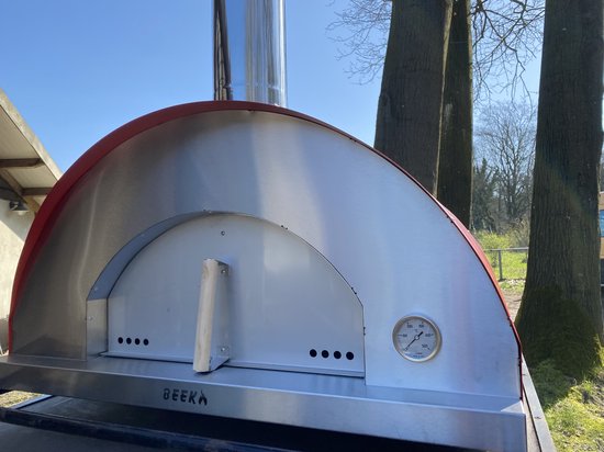 BEEK - Grande - pizzaoven - houtgestookt - Rood - tot 4 pizza's tegelijk van BEEK — afbeelding 3