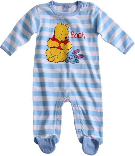 Inwoner pijp werkplaats Disney-Winnie-the-Pooh-Baby-pyjama-blauw-maat-3-mnd | bol.com