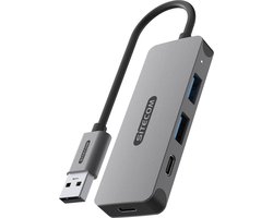 Sitecom – USB-A to 2x USB-A + 2x USB-C Hub
