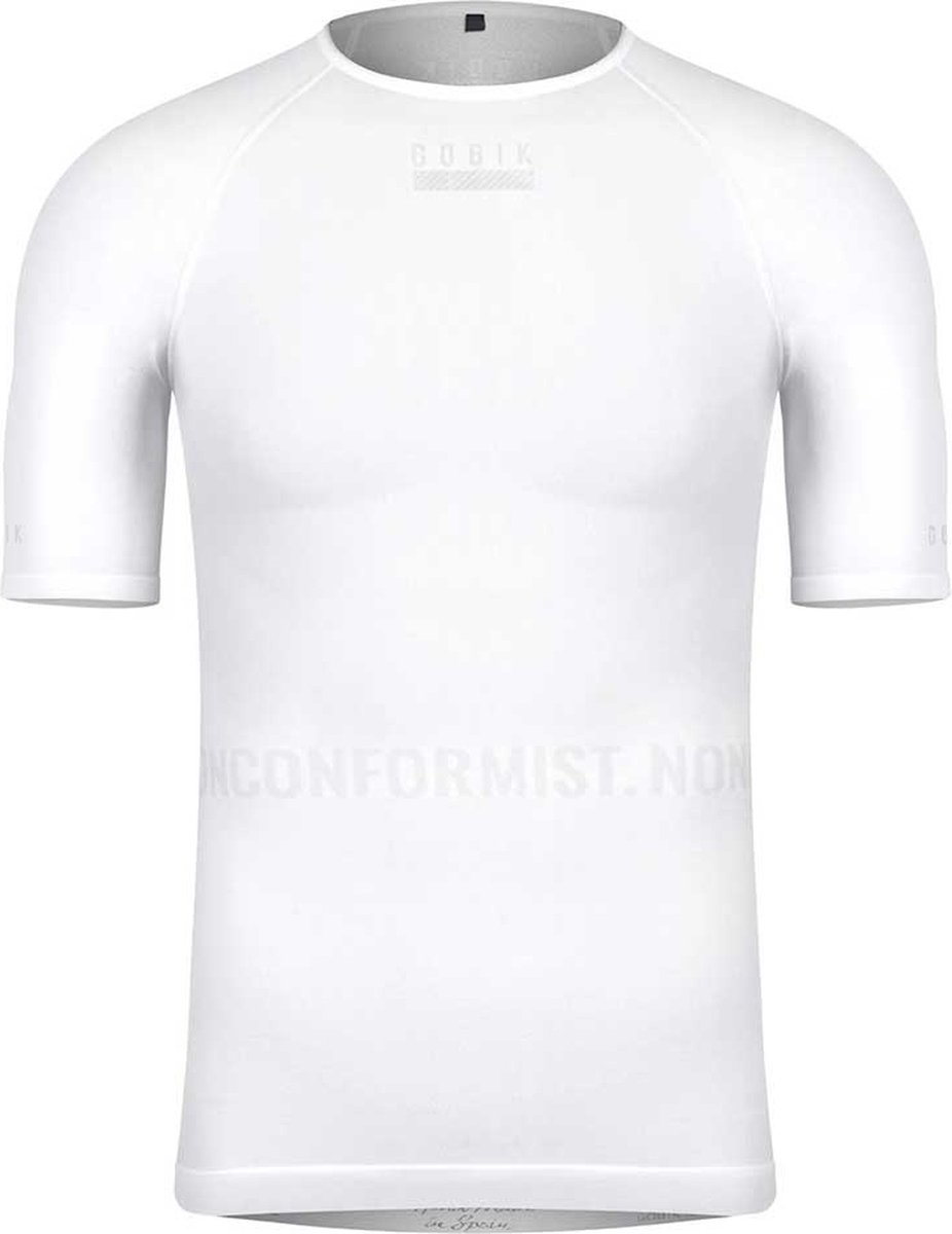 Gobik Limber Skin Korte Mouwen Basislaag Wit M Man