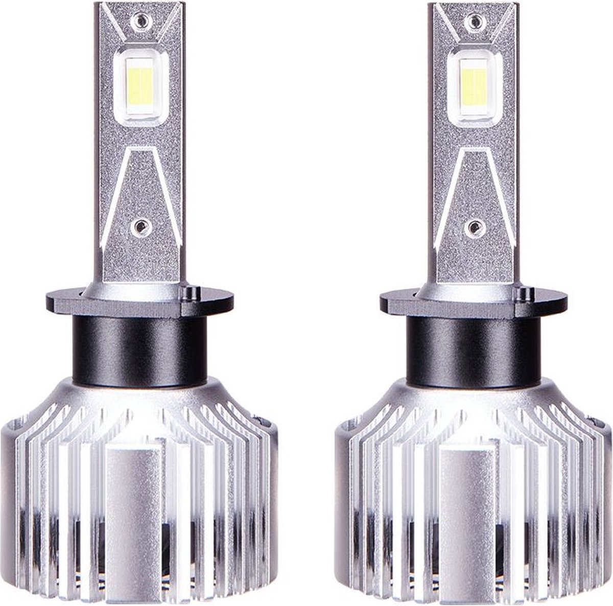TLVX H1 High Speed LED Koplampen CANBUS - 6000k Helder Wit (set 2 stuks), CANBUS, 20000 Lumen Lichtopbrengst - 80 Watt - Auto - Scooter - Motor - Dimlicht - Grootlicht – Mistlicht - Koplamp – Projector – Reflector - Autolamp - Autolampen - 12V