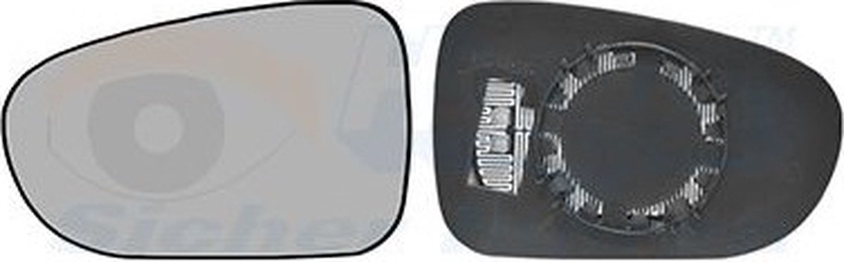VanWezel 1867838 - Miroir rétroviseur droit pour Ford Galaxy jusque 04/2000