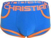Andrew Christian ALMOST NAKED® Retro Pocket Boxer Elect Blue - MAAT XL - Heren Ondergoed - Boxershort voor Man - Mannen Boxershort