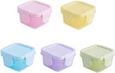 Gratyfied- Babyvoeding Bewaarbakjes- Baby Food Storage Containers- Babyvoeding Diepvriesbakje- Baby Food Freezer Container