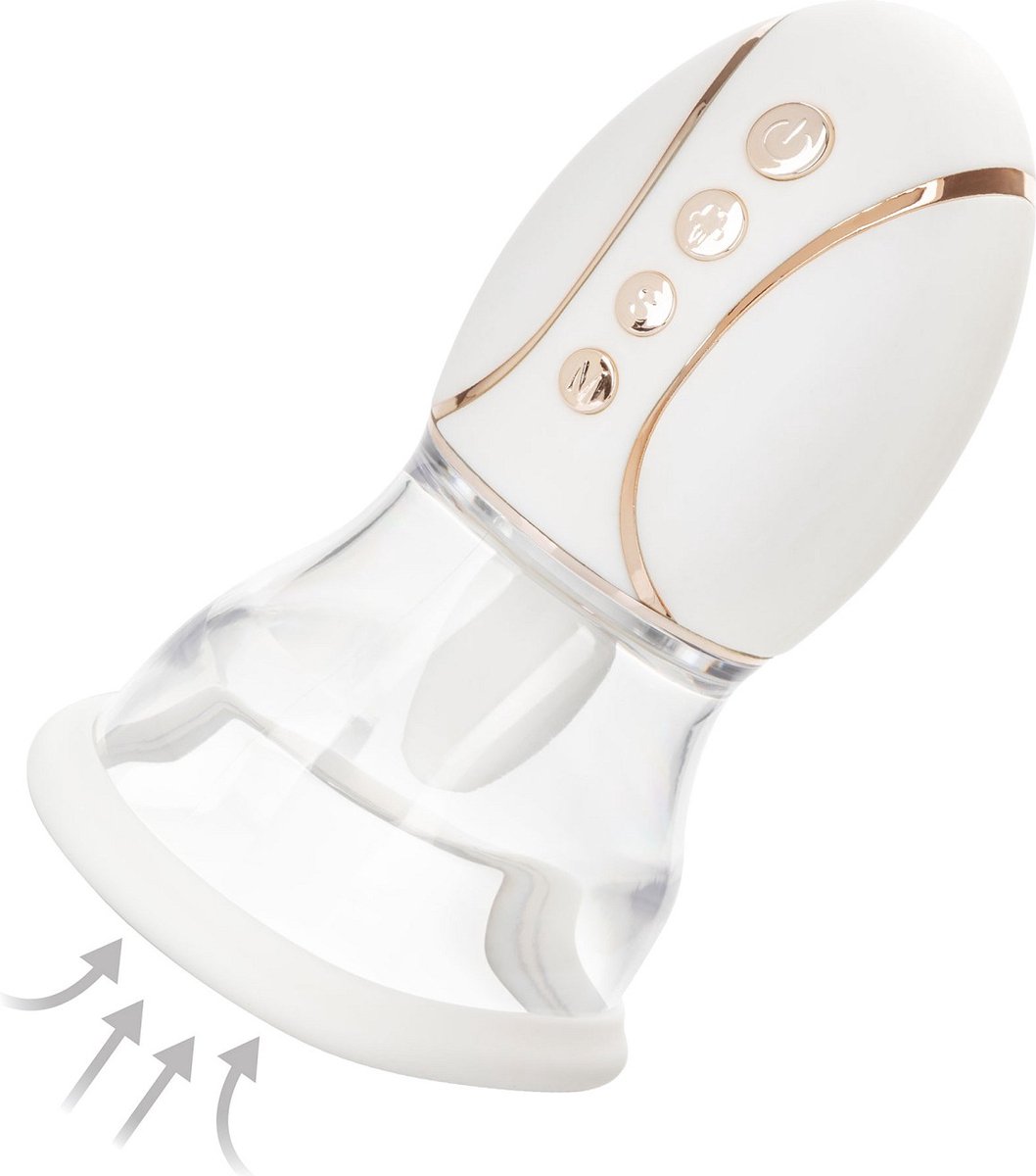 Goedkoopste CalExotics - Smart Pleasure Queen - Pumps Vagina Wit