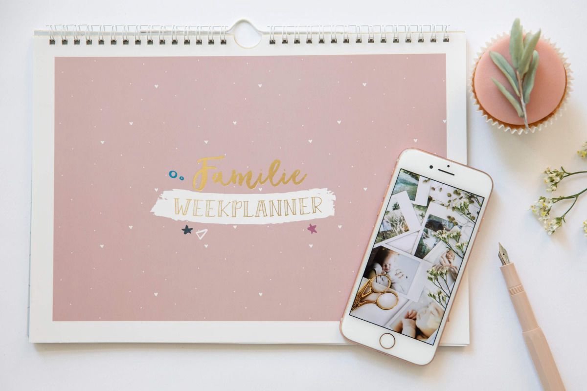 Maan Amsterdam - Familie weekplanner - A4 - Inclusief stickervel — afbeelding 17